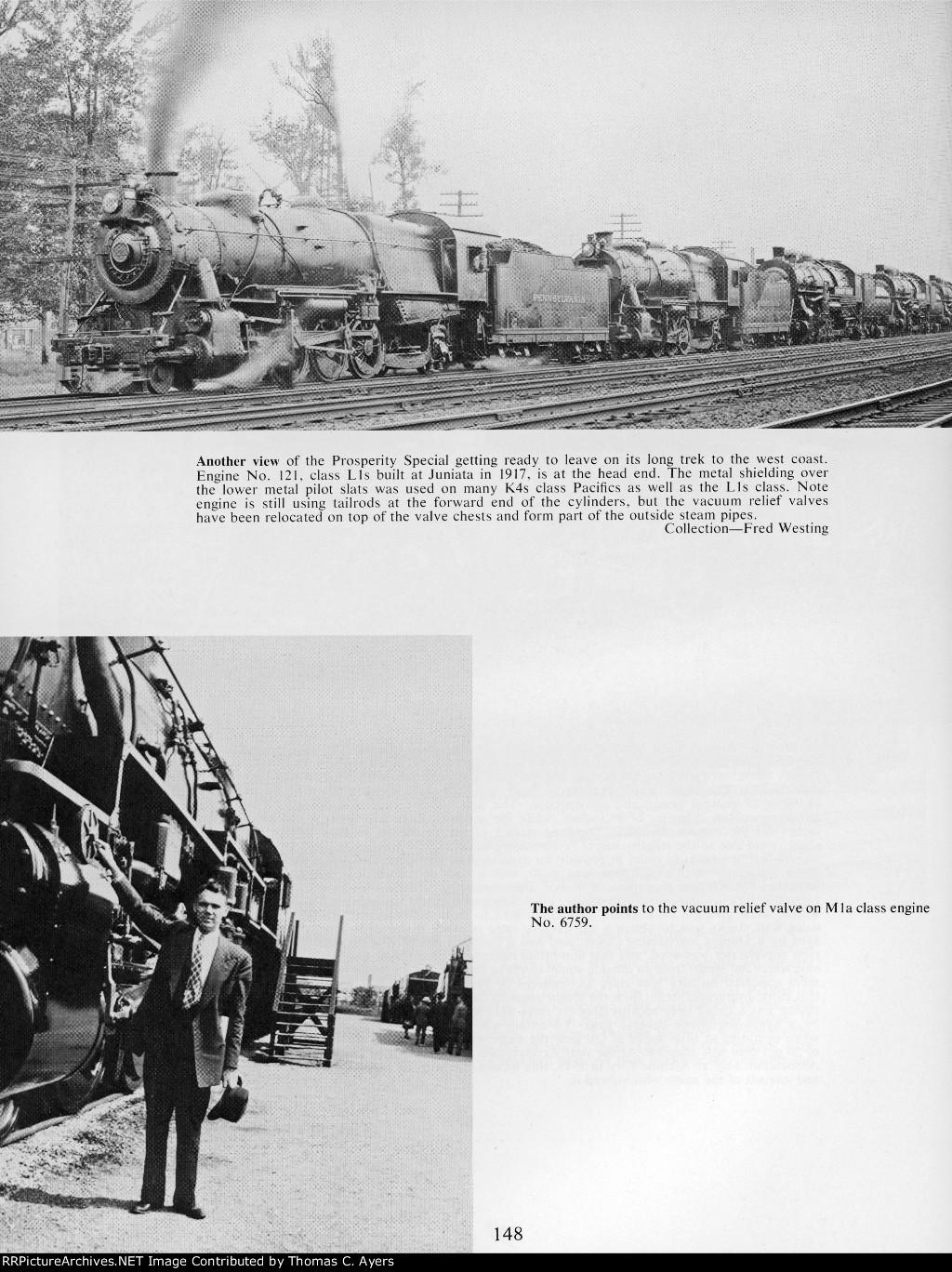 "Pennsy Steam And Semaphores," Page 148, 1974
